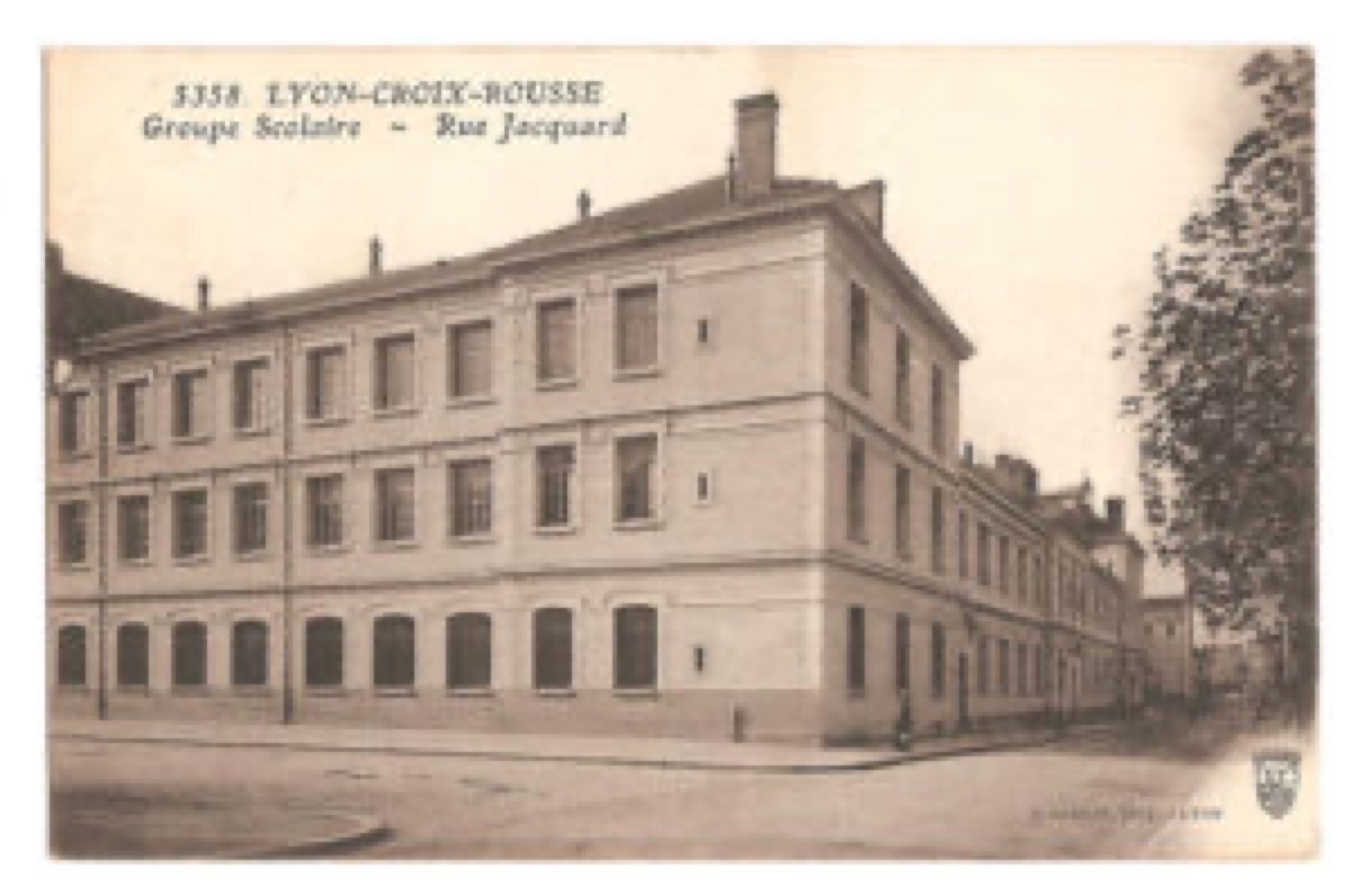 École Jacquard en 1915